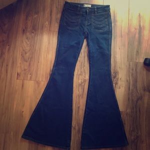 Free people super flare jeans